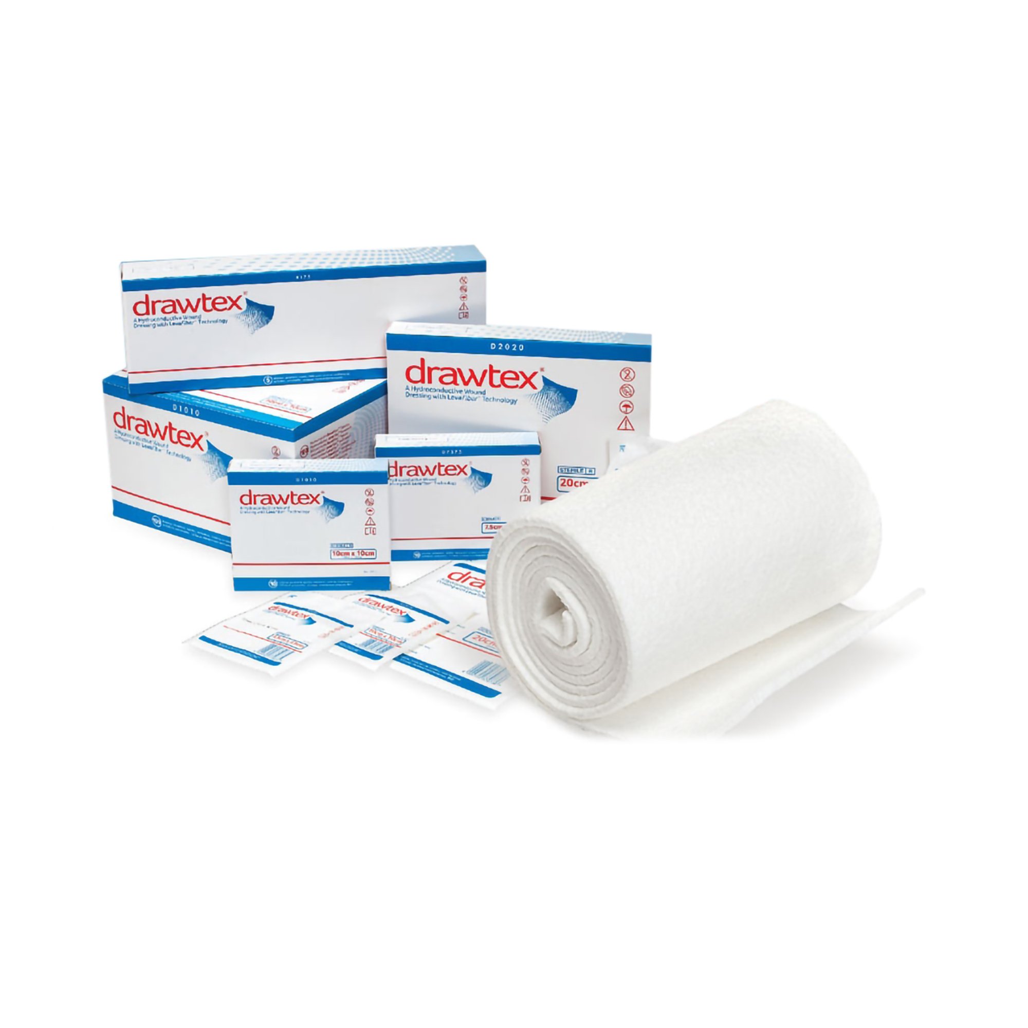 Drawtex Hydroconductive Wound Dressing, 3/8 x 18 Inch MK 971587