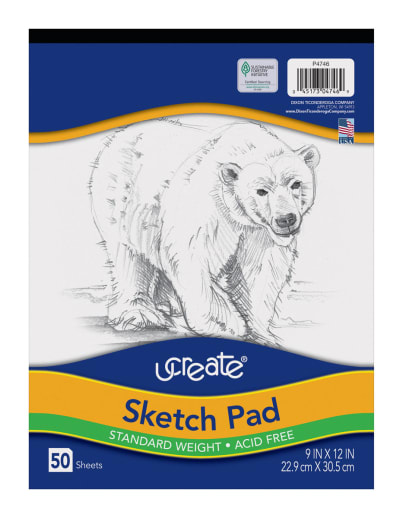Sketch Pad 9" x 12" 50 sheets