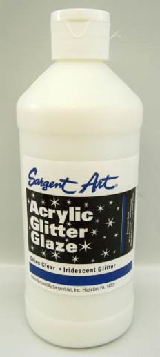 Acrylic Glitter Glaze 16oz
