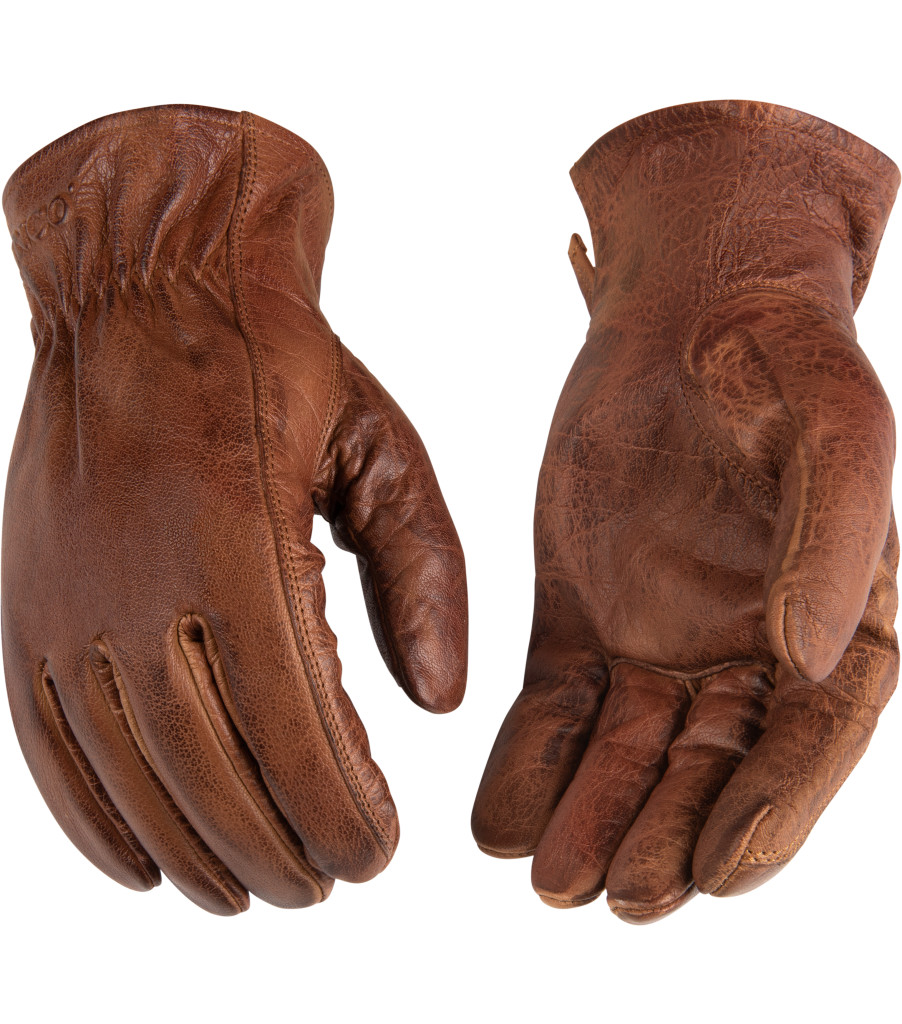 Premium Grain Cowhide Driver, Brown, large image number 2