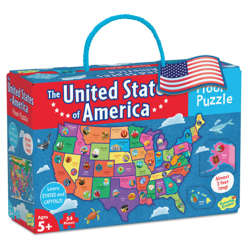 USA Floor Puzzle