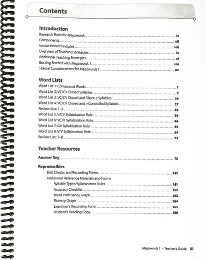 Megawords 1 Teacher's Guide (3rd Edition)