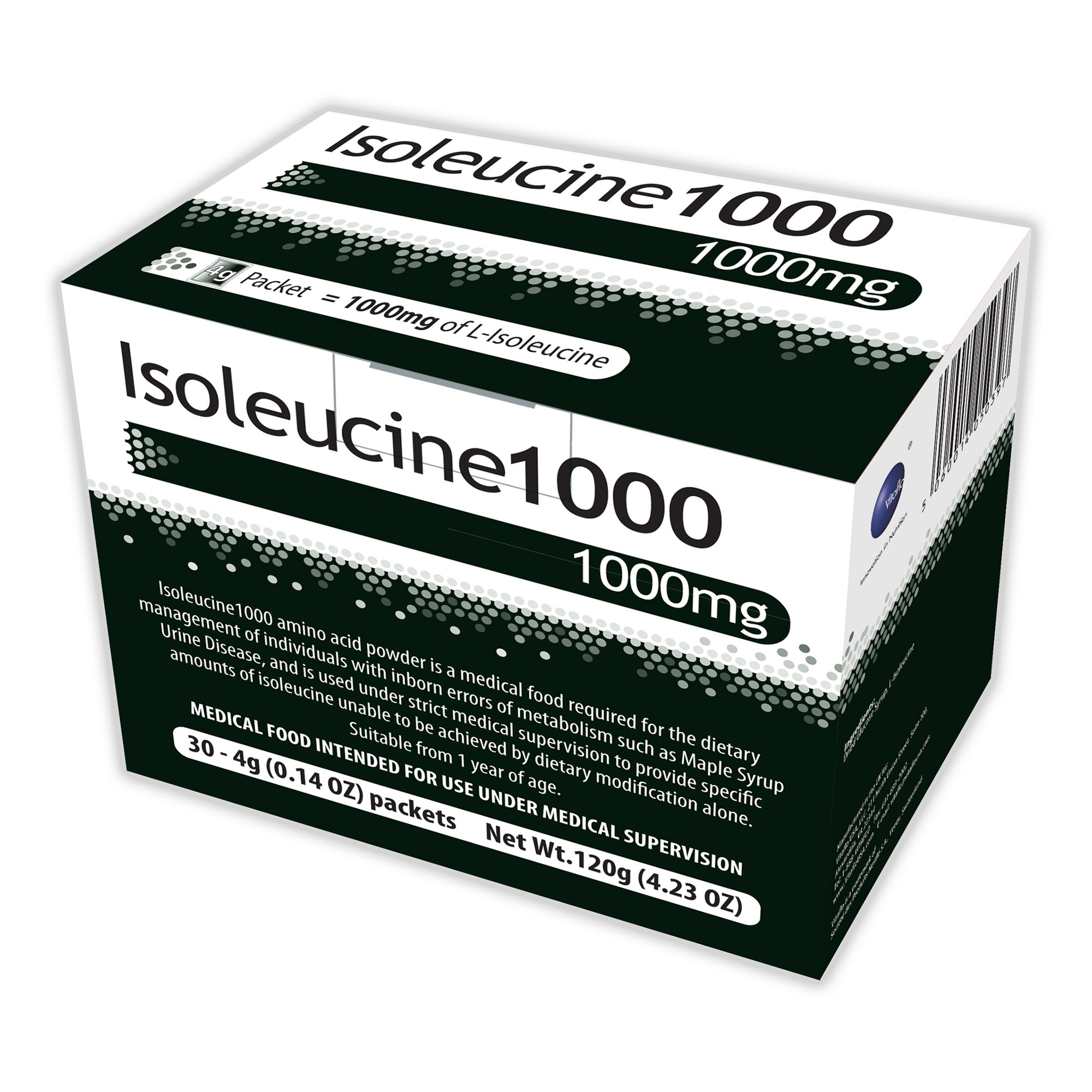 Isoleucine1000 for the Dietary Management of MSUD MK 1142448