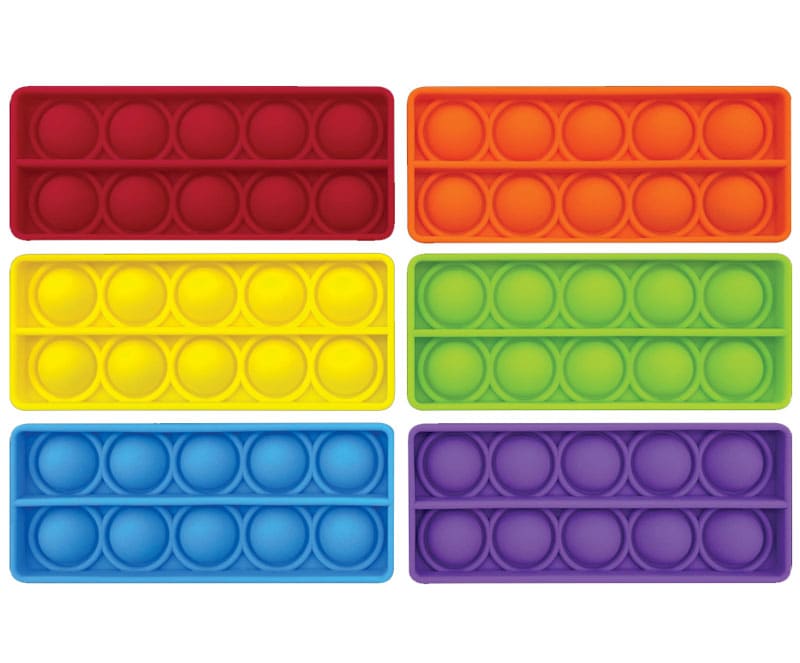 Push and Pop Bubble Ten Frame - 6-color pack