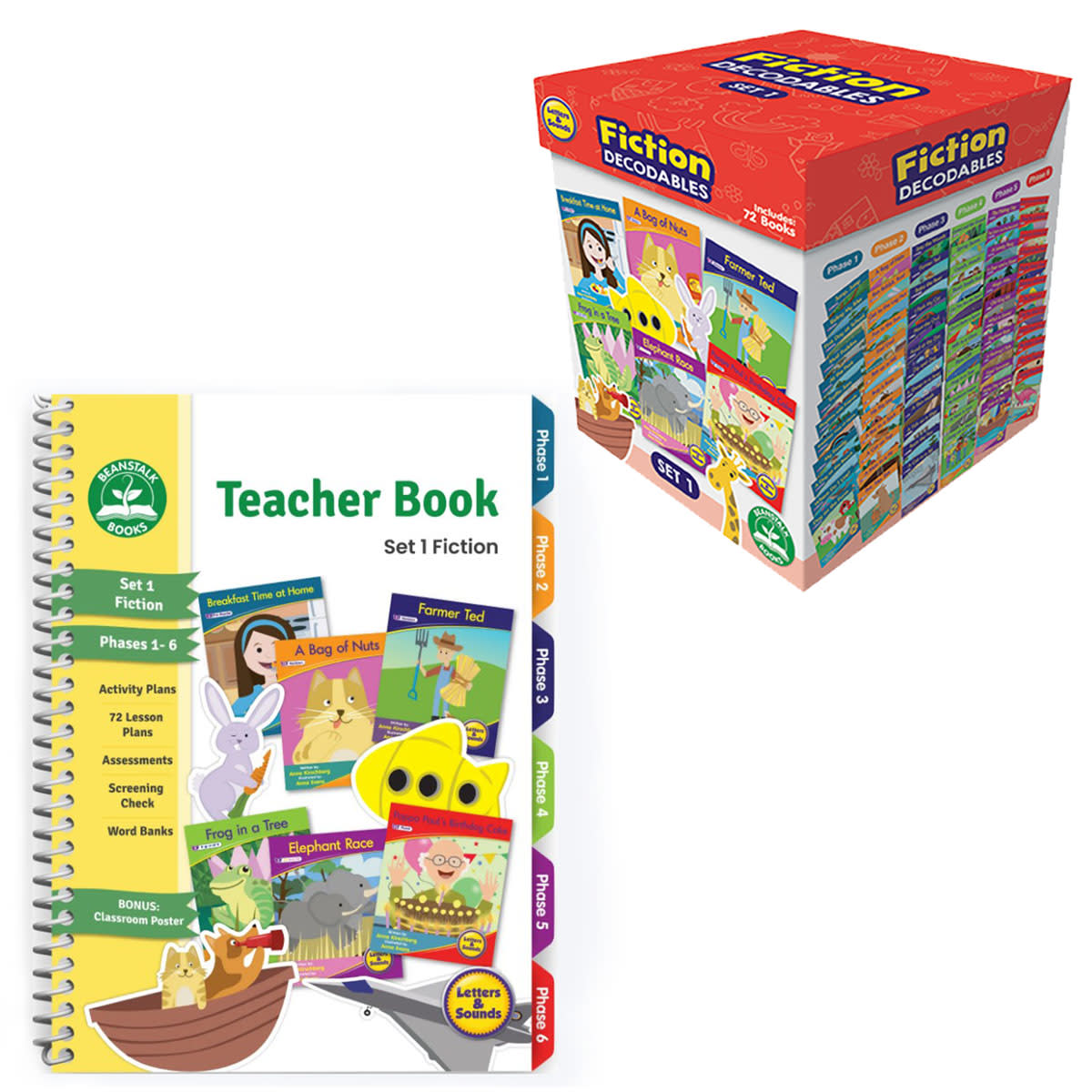 Junior Learning Fiction Set 1 Teacher & Readers Set