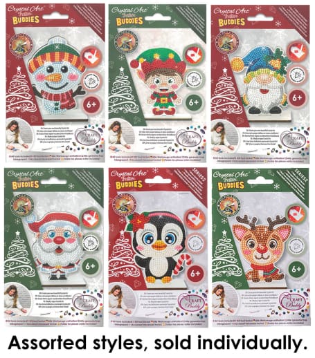 Crystal Art Buddies: Holiday (assorted Buddies)