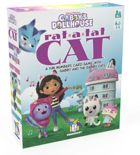 Rat-A-Tat Cat: Gabby's Dollhouse | Gamewright