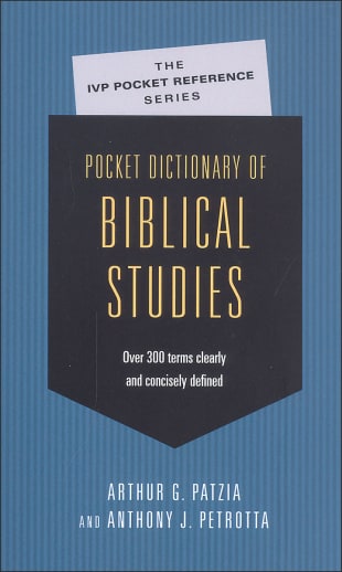 Pocket Dictionary of Biblical Studies