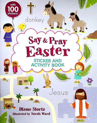 Say & Pray Easter Sticker and Activity Book