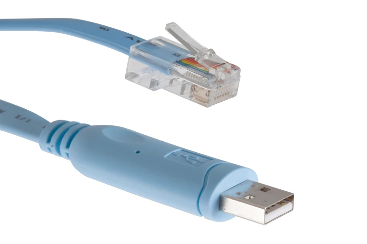 Console Cable | USB to RJ45 | 6ft | RS232 | Fast Shipping