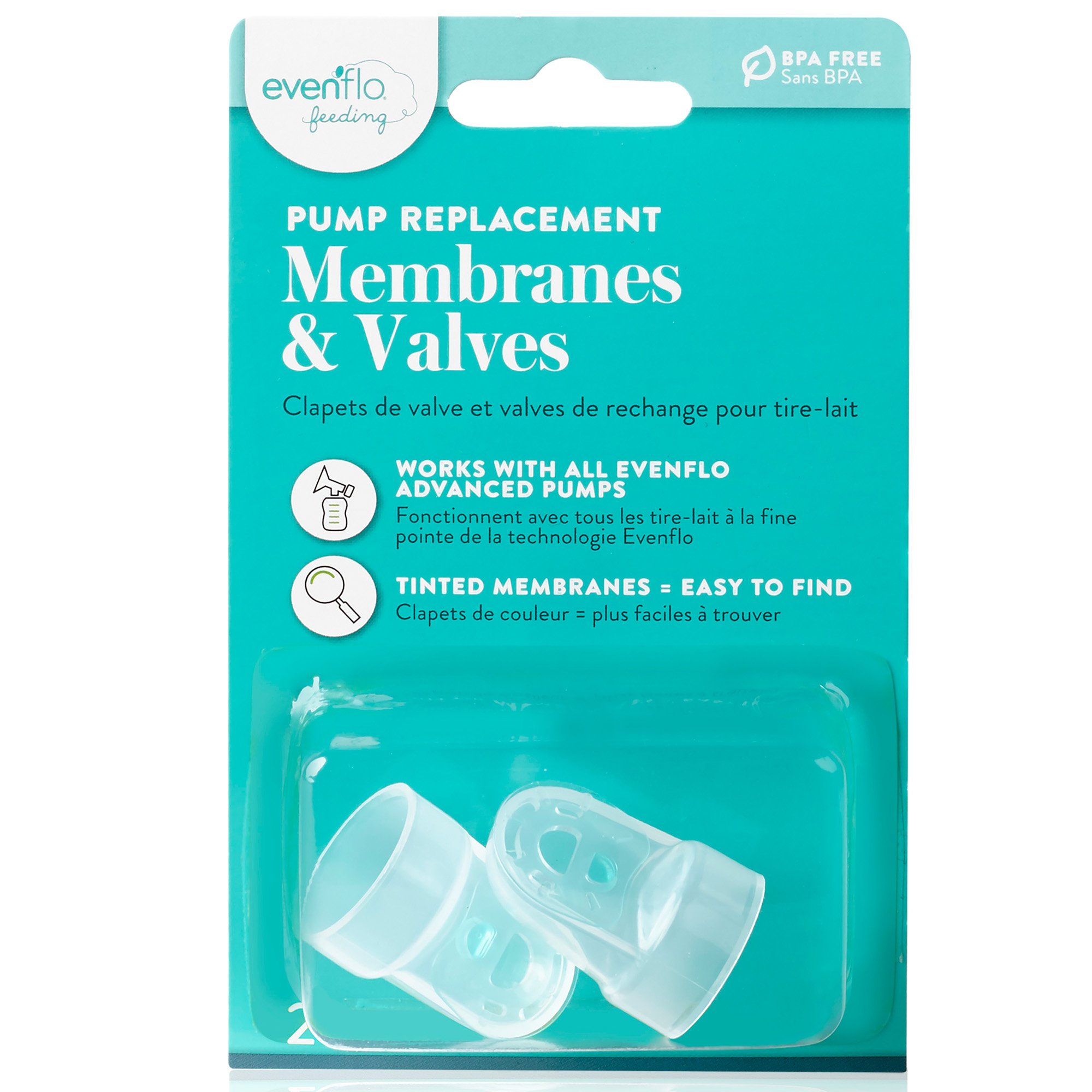 Evenflo Breast Pump Replacement Membrane and Valve MK 1041182