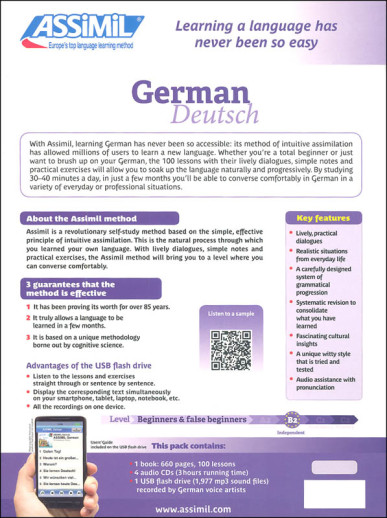 Assimil Super Pack: German (Assimil Language Learning Method)