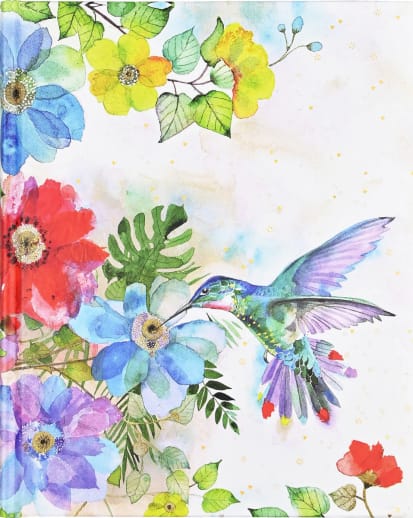 Oversize Journals - Hummingbird Garden