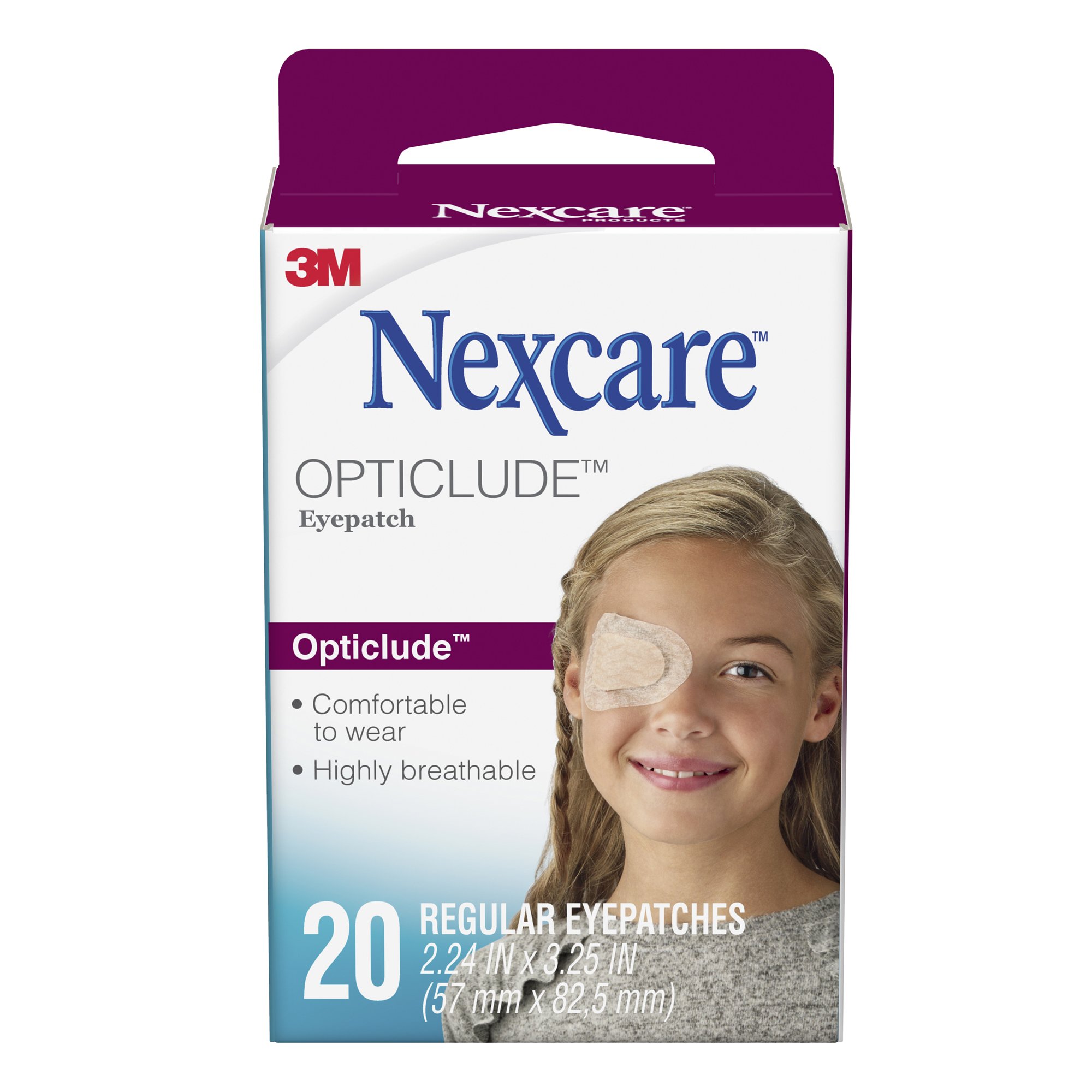 Nexcare Opticlude Eye Patch, Regular MK 5778