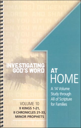 Investigating God's Word at Home Volume 10