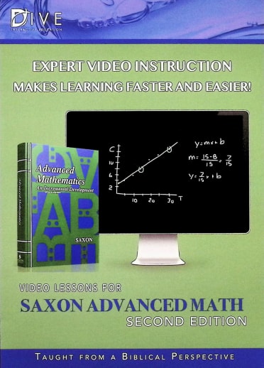 DIVE CD-ROM for Saxon Advanced Math 2nd Edition Windows/Mac
