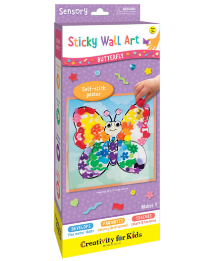 Sensory Sticky Wall Art - Butterfly