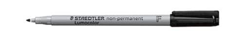 Lumocolor Nonperm Fine Black Marker