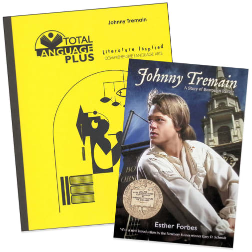Johnny Tremain: Total Language Plus Study Guide and Book