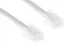 25ft White Non-Booted CAT6 Ethernet Patch Cable