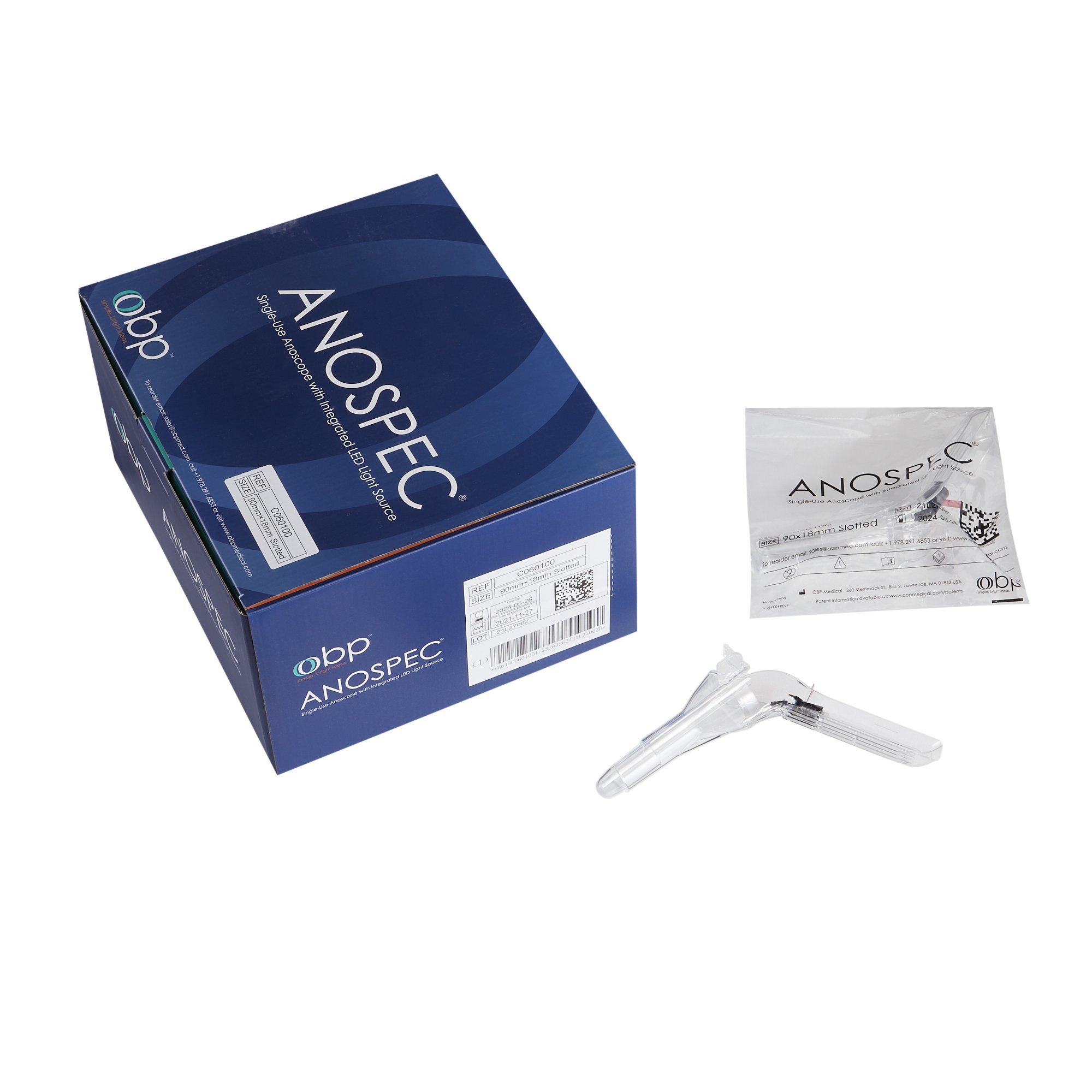 Anoscope Anospec Clear Material LED Light Source Silver MK 1201275