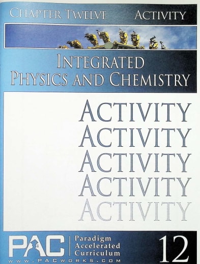 Integrated Physics and Chemistry Chapter 12 Activities