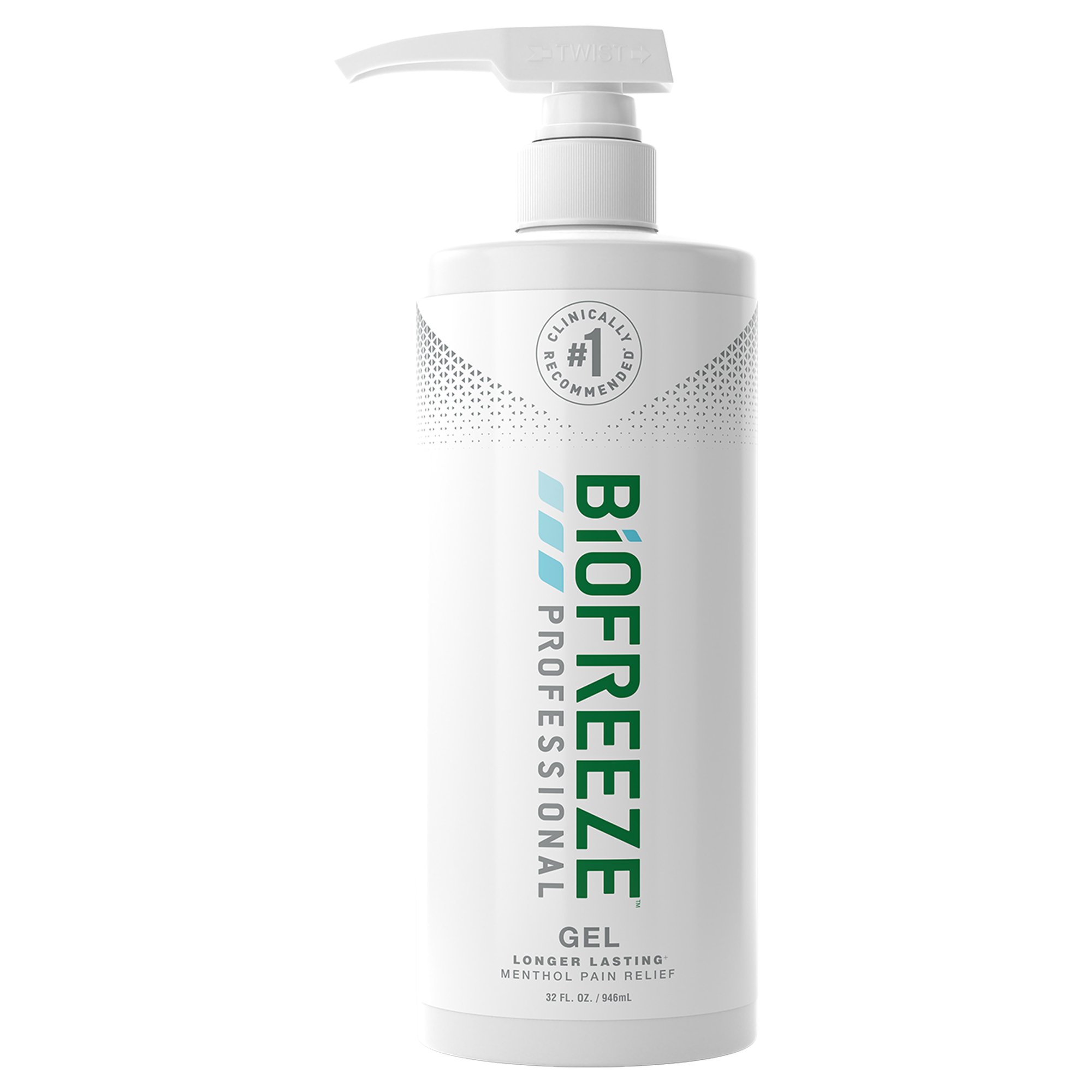 Biofreeze Professional 5% Menthol Topical Pain Relief, 32-ounce pump bottle MK 1027518