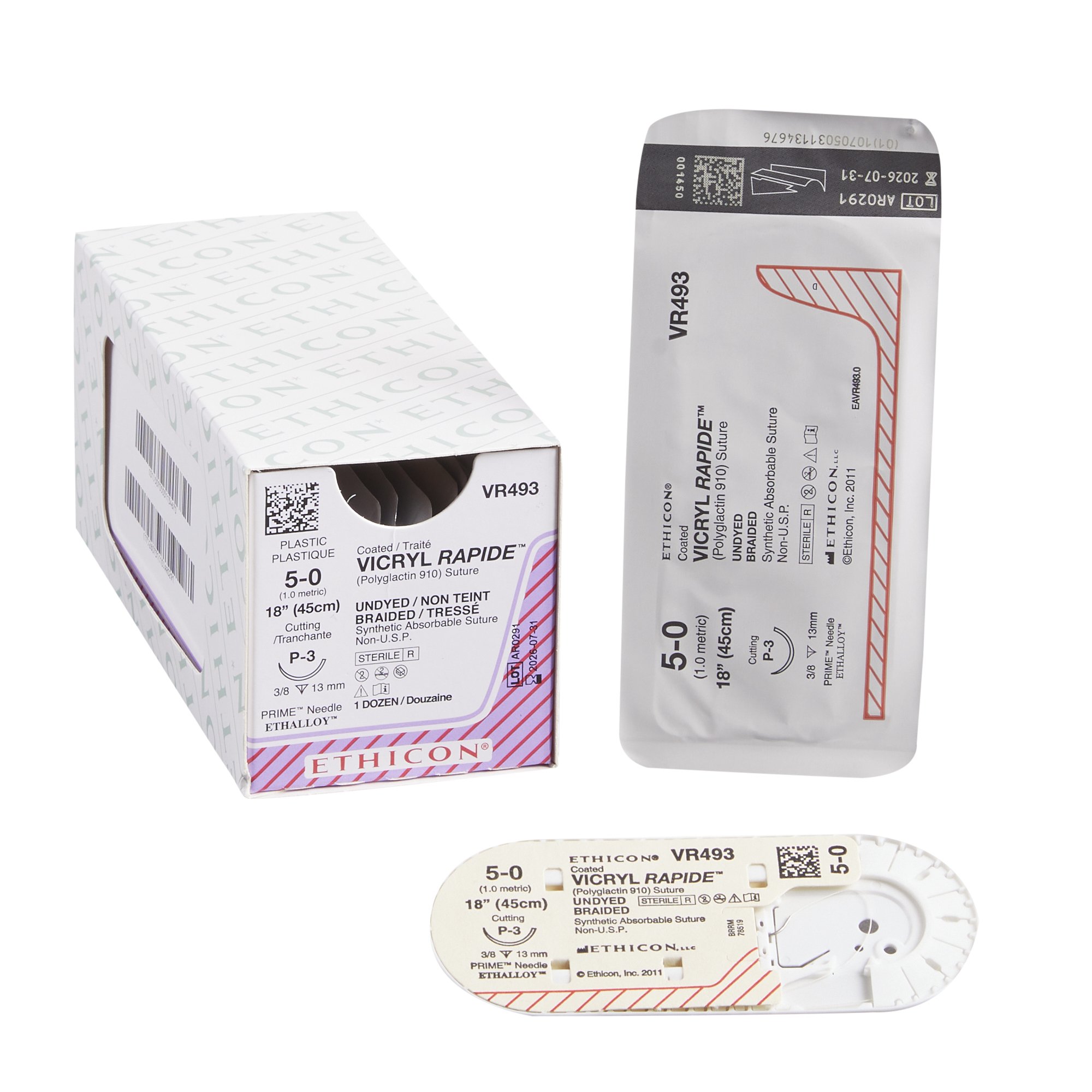 Coated Vicryl Rapide Suture with Needle MK 278268