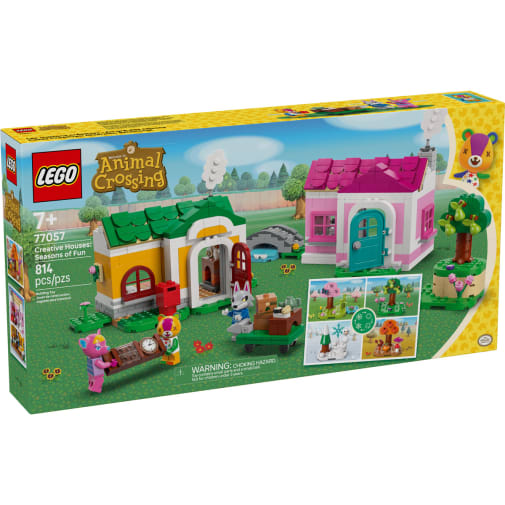 LEGO Animal Crossing Creative Houses: Seasons of Fun (77057)