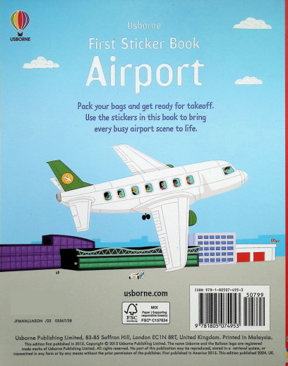 First Sticker Book Airport First Sticker Book Airport