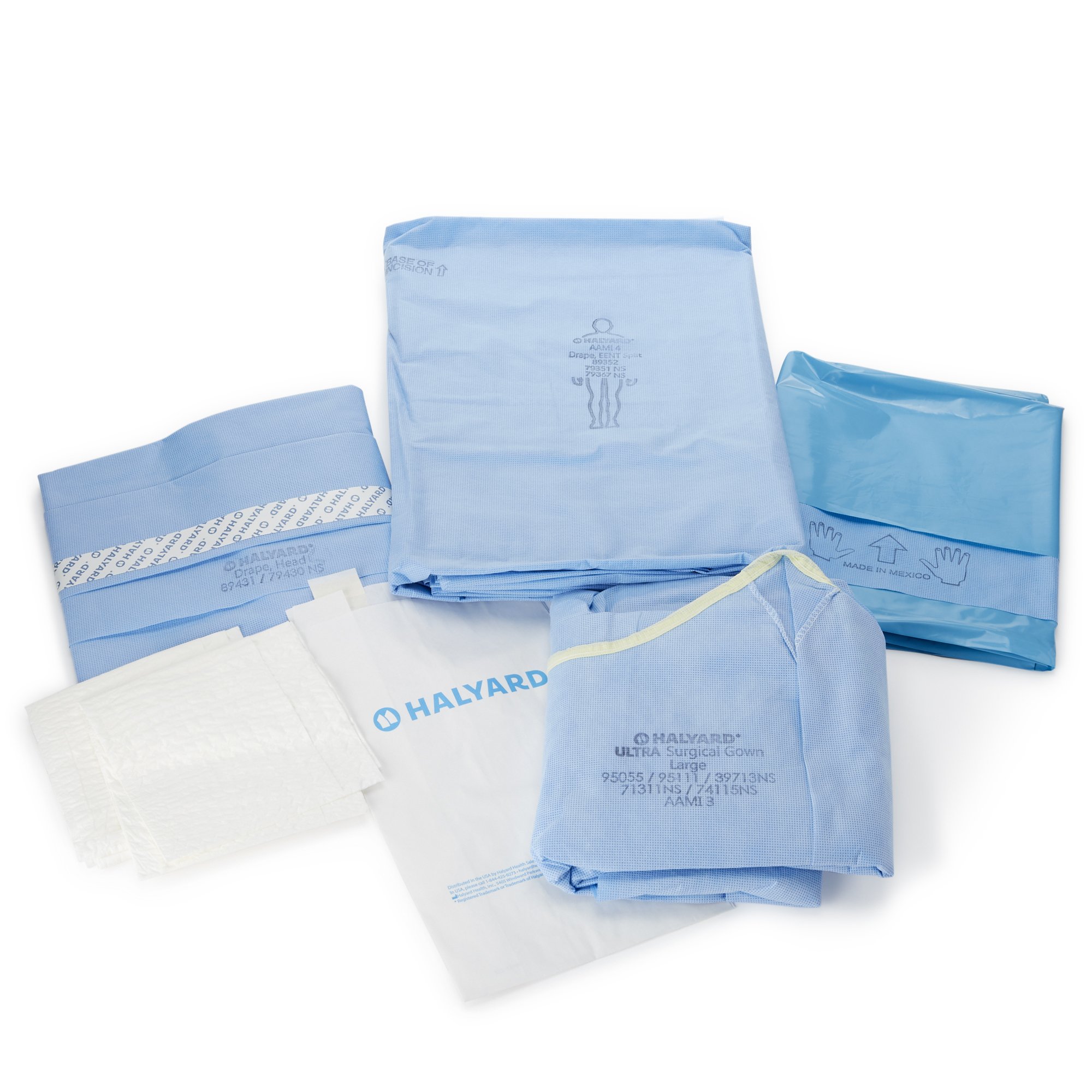 Halyard EENT Drape Pack MK 141306