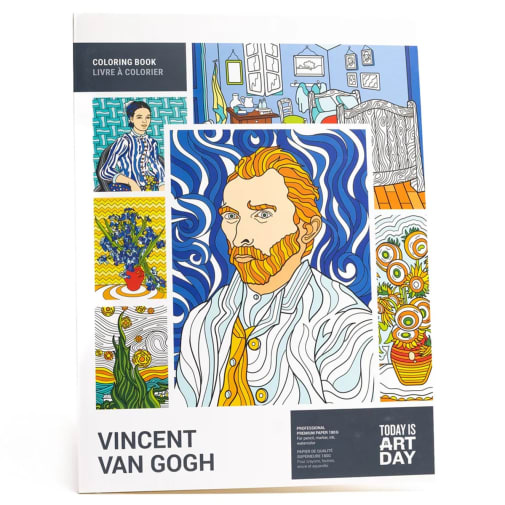 Vincent van Gogh Coloring Book