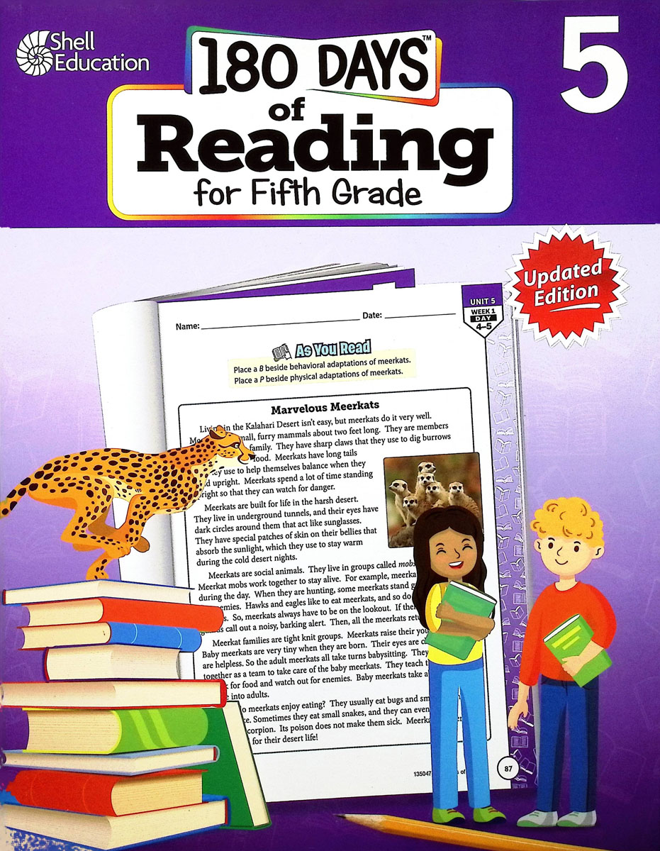 180 Days of Reading for Fifth Grade, 2nd Edtn