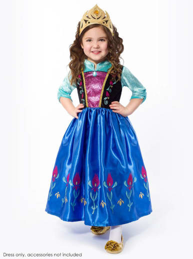 Little Adventures Scandinavian Princess Dress, Size M (Ages 3-5)