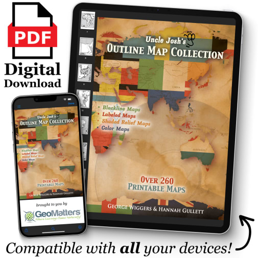 Uncle Josh's Outline Map Collection - Digital Download