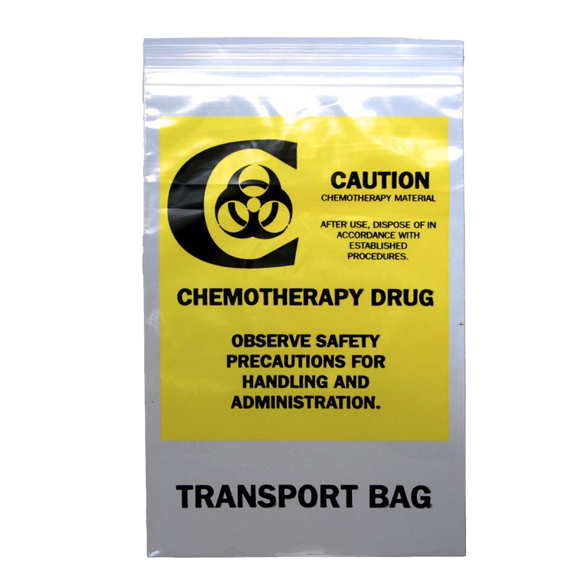 LK Plastics Chemo Drug Transport Bag, 4 Mil, 9 x 12 in. MK 979279