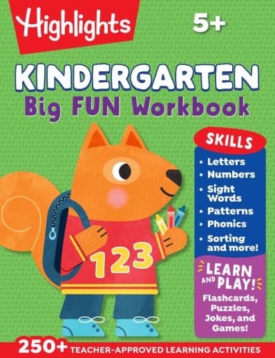 Big Fun Kindergarten Activity Book