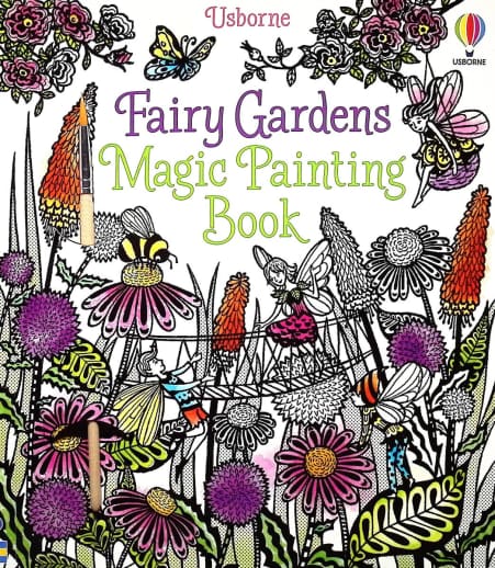 Fairy Gardens Magic Painting Book (Magic Painting Books)