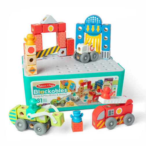 Blockables City Deluxe Play Set