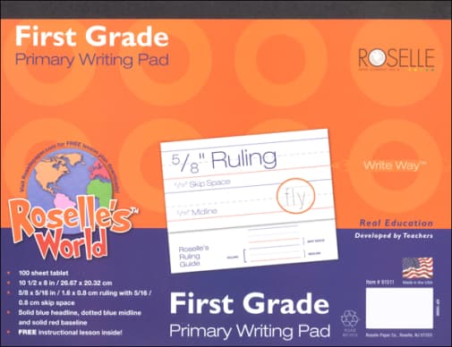 Pacon Multi-Program Handwriting Tablet (100 sheets)
