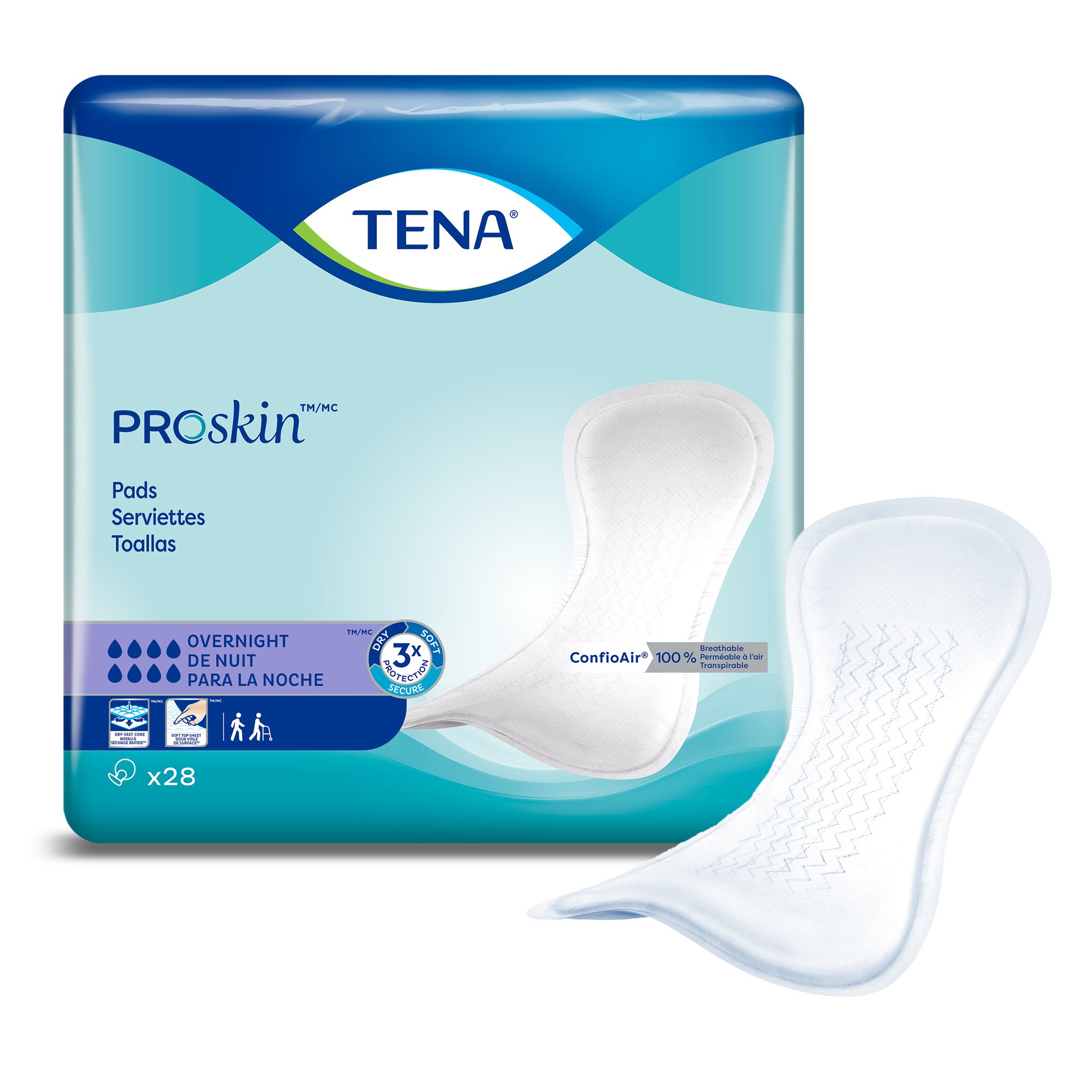 Tena ProSkin Overnight Incontinence Pads MK 1038755