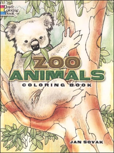 Zoo Animals Coloring Book