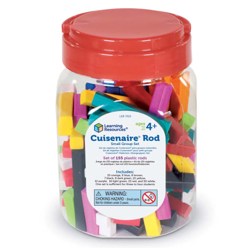 Cuisenaire Rods - 155 plastic rods