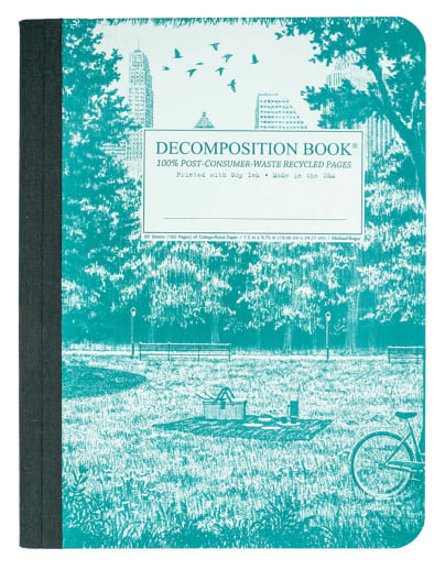 Parks & Recreation Decomposition Book College Ruled (7.5" x 9.75")