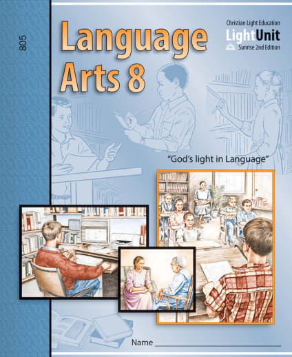 Language Arts LightUnit 805 Sunrise 2nd Edition