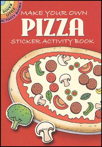 Make Your Own Pizza Sticker Activity Book