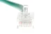 Cat6 Ethernet Patch Cable, Non-Booted, UTP, 20 ft, Green