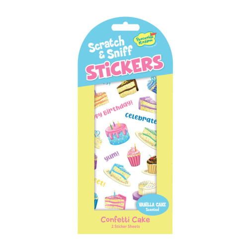 Scratch & Sniff Stickers: Confetti Cake