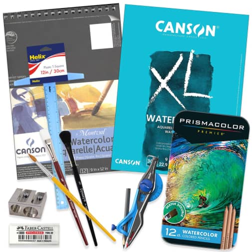 ARTistic Pursuits Painting with Watercolor Pencils Art Core 2 Supplies