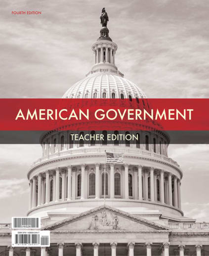 BJU Press American Government Teacher Edition 4th Edition